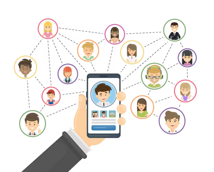 Stay Connected Illustration